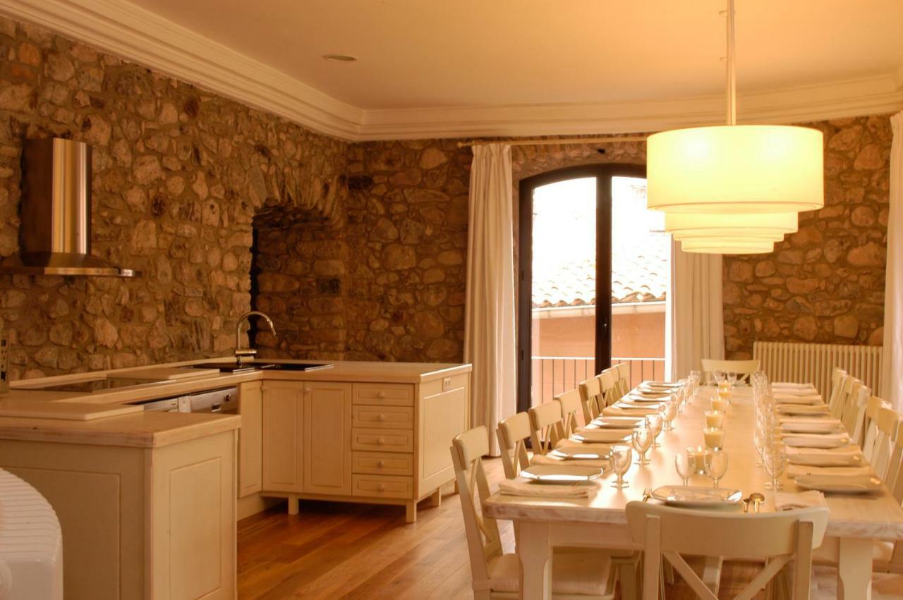 El Castell De La Pobla De Lillet (Adults Only) Villa Exterior foto